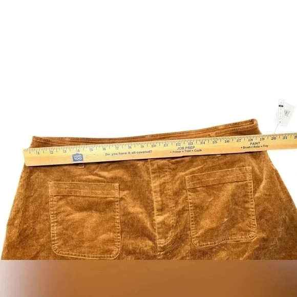 BP. Brown Corduroy Stretch mini Skirt SZ  2X - Picture 6 of 8